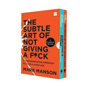 The Subtle Art of Not Giving a Fck* and Everything Is Fcked, Mark Manson, NEW!